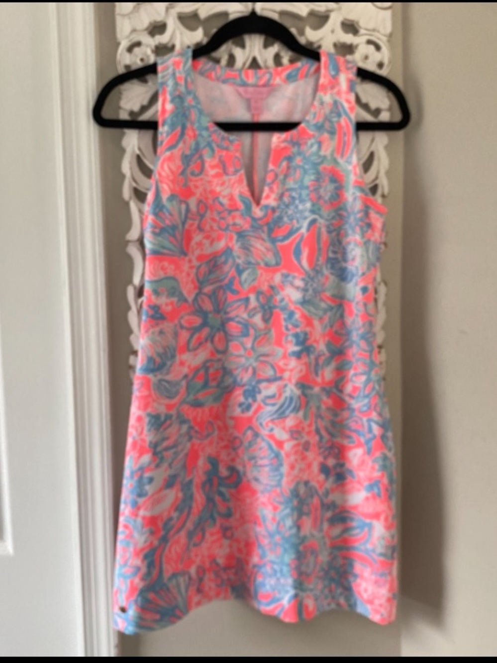 Lilly Pulitzer Summer Siren Estrada Shift Dress Sz XS Vacation Resortwear